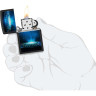 Зажигалка Zippo UFO Flame Black Light, арт. 48514